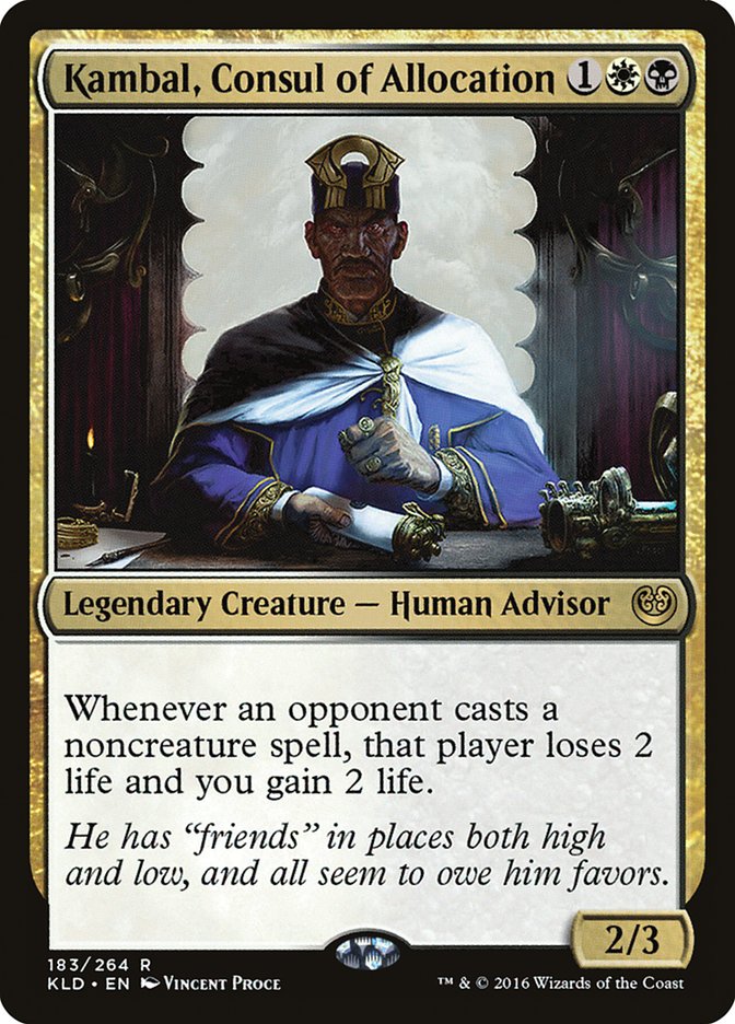 Kambal, Consul of Allocation [Kaladesh] | Empire Gaming NC