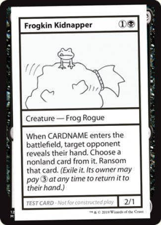 Frogkin Kidnapper (2021 Edition) [Mystery Booster Playtest Cards] | Empire Gaming NC