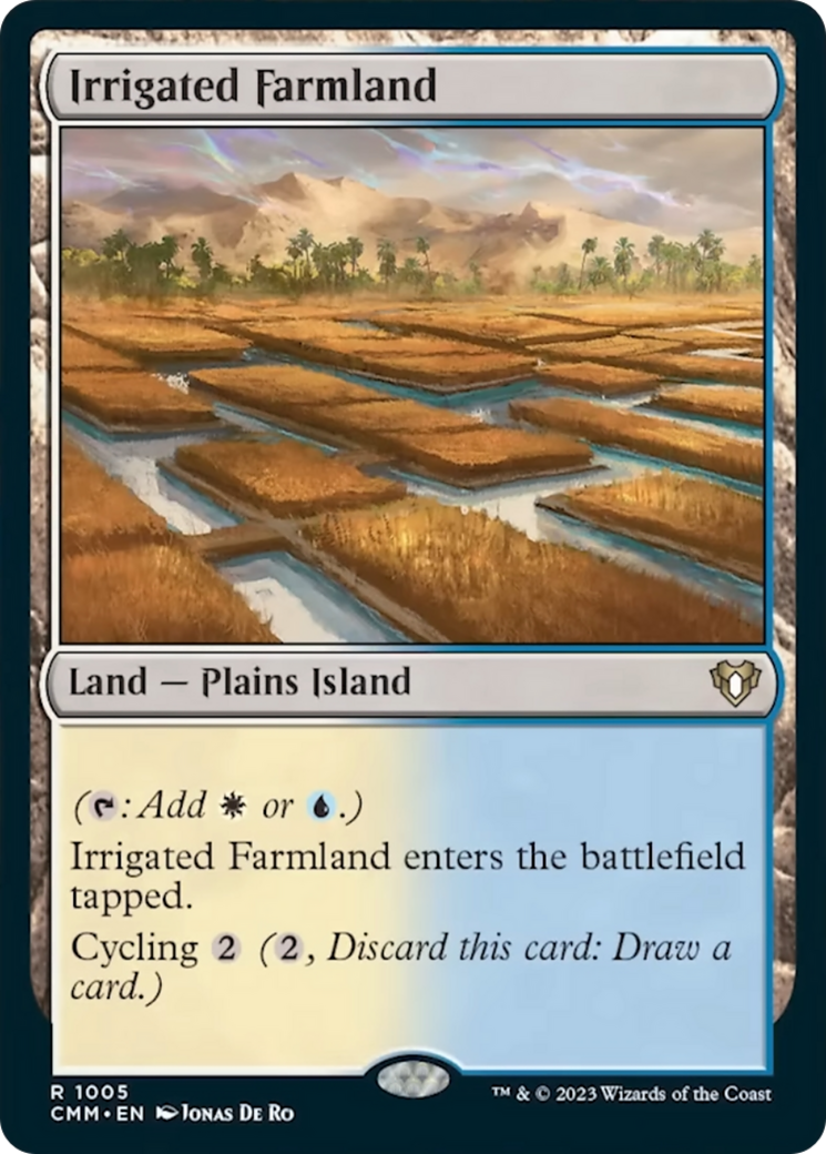 Irrigated Farmland [Commander Masters] | Empire Gaming NC