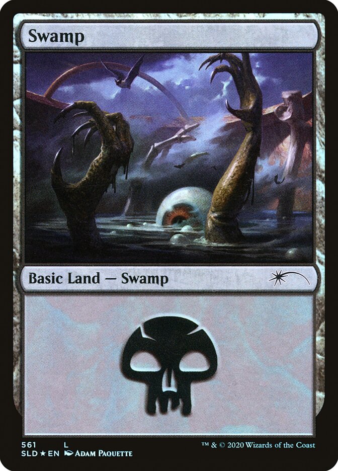 Swamp (Witchcraft) (561) [Secret Lair Drop Promos] | Empire Gaming NC