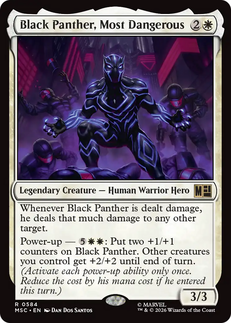 Black Panther, Most Dangerous [Marvel Super Heroes Commander] | Empire Gaming NC