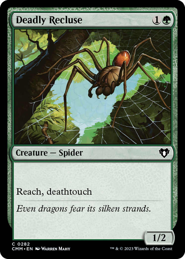 Deadly Recluse [Commander Masters] | Empire Gaming NC