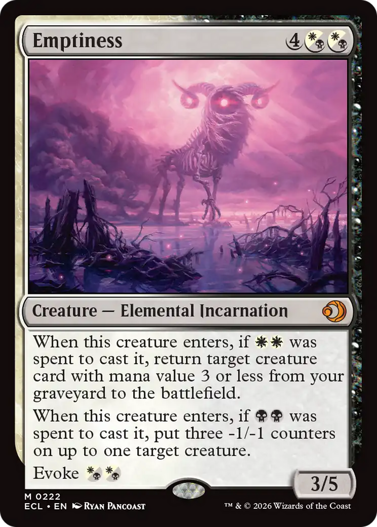 Emptiness [Lorwyn Eclipsed] | Empire Gaming NC