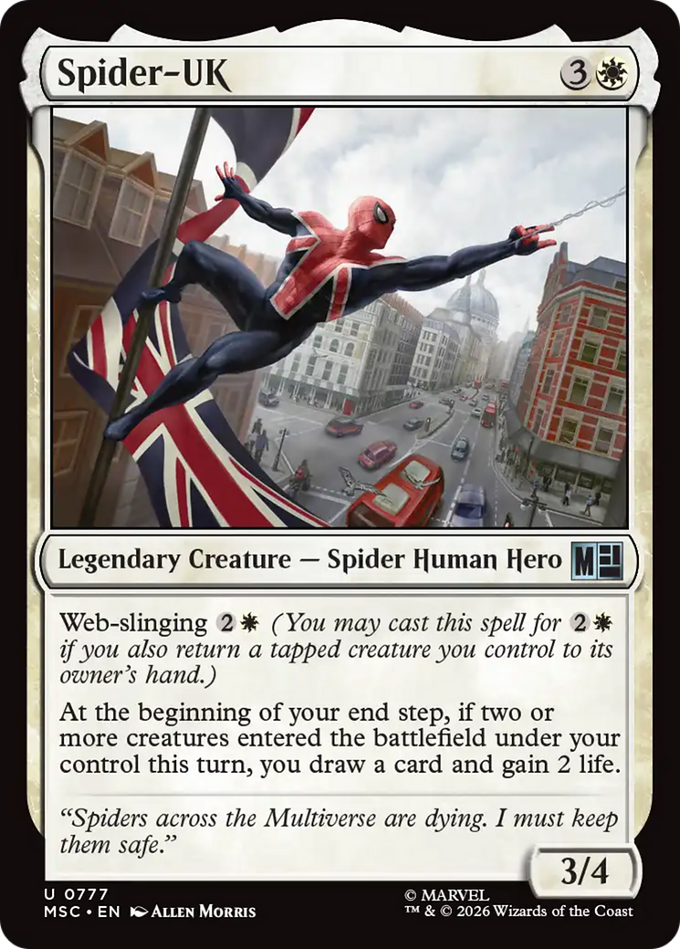 Spider-UK [Marvel Super Heroes Commander] | Empire Gaming NC