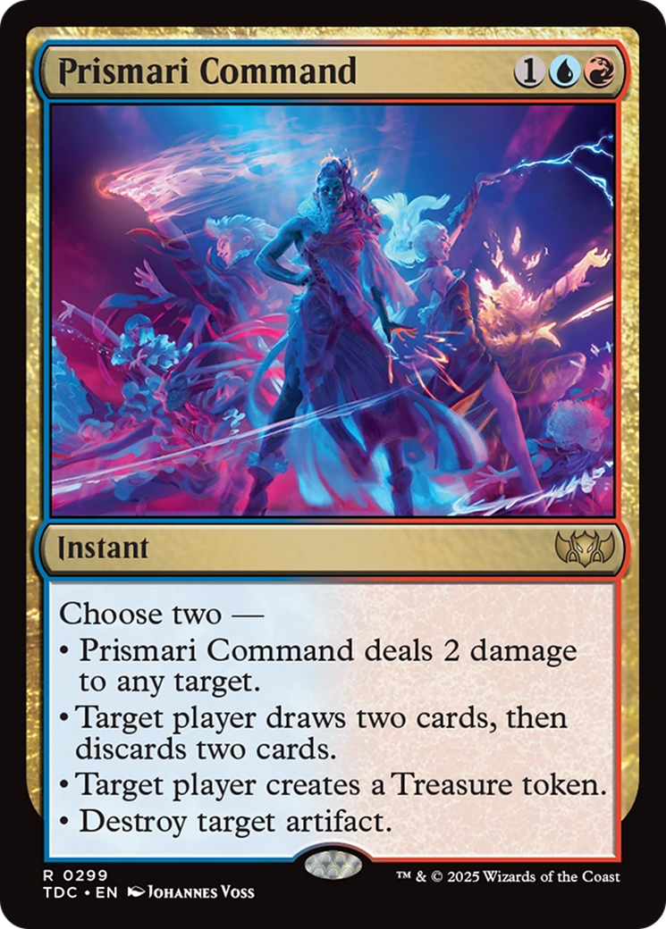 Prismari Command [Tarkir: Dragonstorm Commander] | Empire Gaming NC
