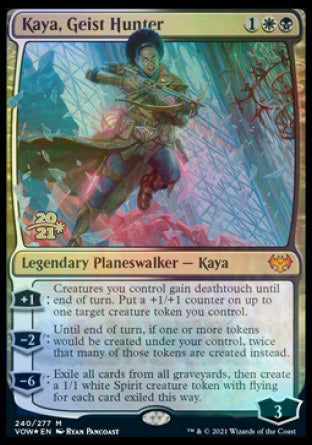 Kaya, Geist Hunter [Innistrad: Crimson Vow Prerelease Promos] | Empire Gaming NC