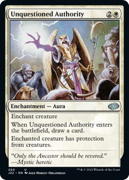 Unquestioned Authority [Jumpstart 2022] | Empire Gaming NC