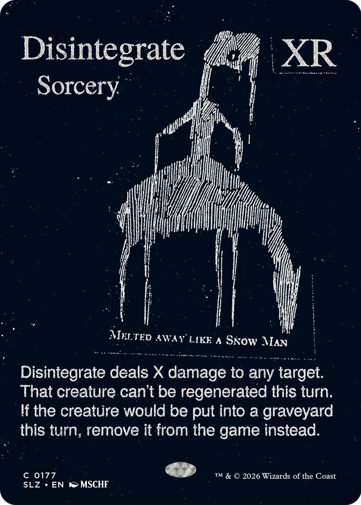 Disintegrate (0177) [Secret Lair x MSCHF: The Zeta Set] | Empire Gaming NC