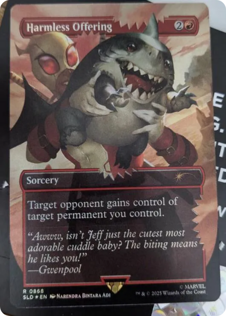 Harmless Offering (Rainbow Foil) [Secret Lair Drop Series] | Empire Gaming NC