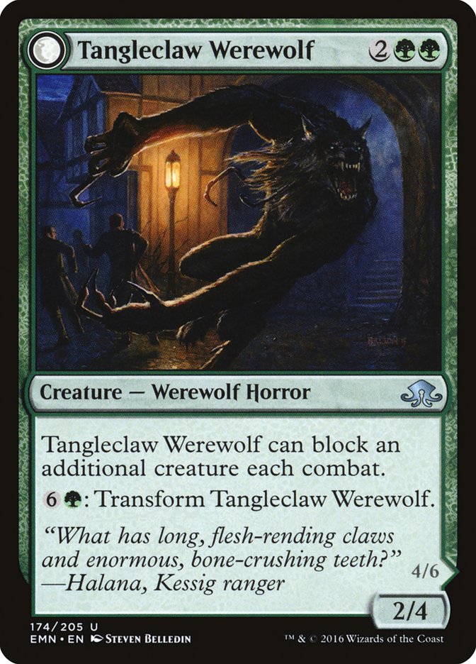 Tangleclaw Werewolf [Eldritch Moon] | Empire Gaming NC