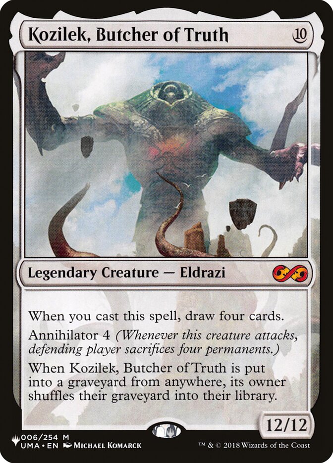 Kozilek, Butcher of Truth [The List] | Empire Gaming NC