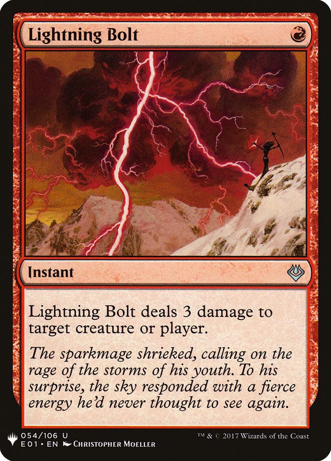 Lightning Bolt [Mystery Booster] | Empire Gaming NC