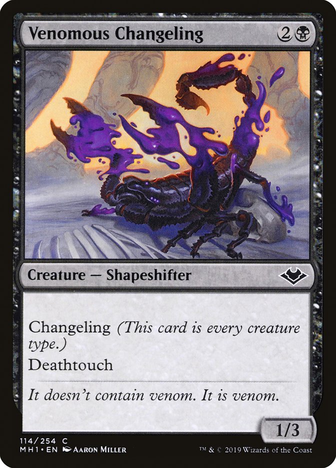 Venomous Changeling [Modern Horizons] | Empire Gaming NC