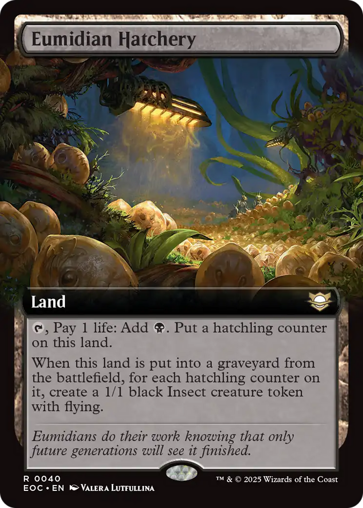 Eumidian Hatchery (Extended Art) [Edge of Eternities Commander] | Empire Gaming NC