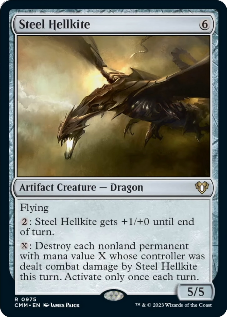 Steel Hellkite [Commander Masters] | Empire Gaming NC