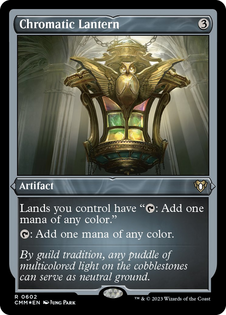 Chromatic Lantern (Foil Etched) [Commander Masters] | Empire Gaming NC