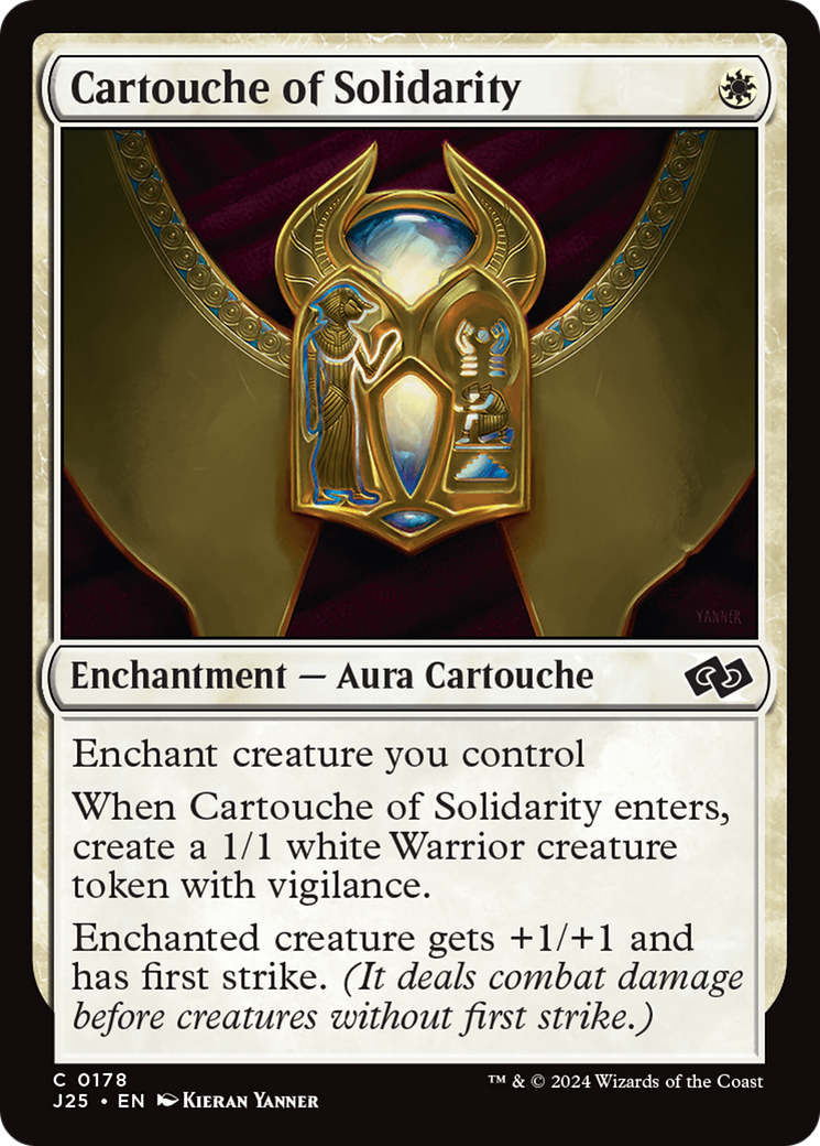 Cartouche of Solidarity [Foundations Jumpstart] | Empire Gaming NC