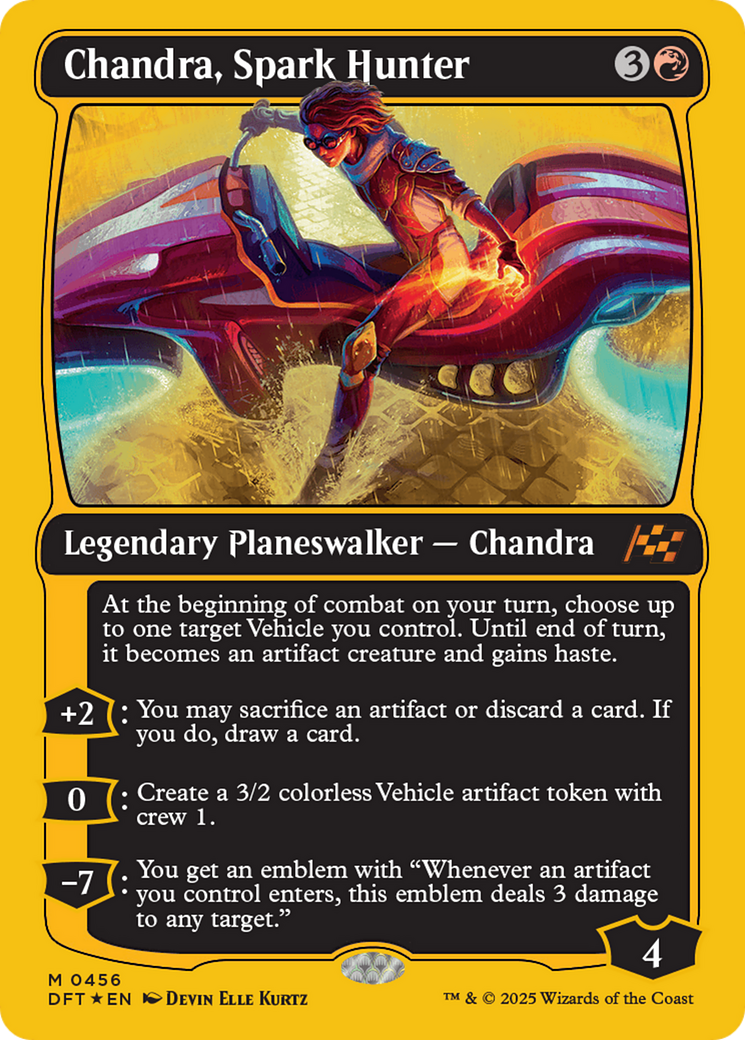 Chandra, Spark Hunter (First-Place Foil) [Aetherdrift] | Empire Gaming NC