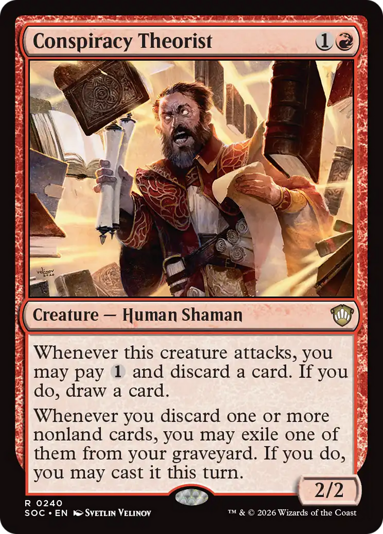 Conspiracy Theorist [Secrets of Strixhaven Commander] | Empire Gaming NC