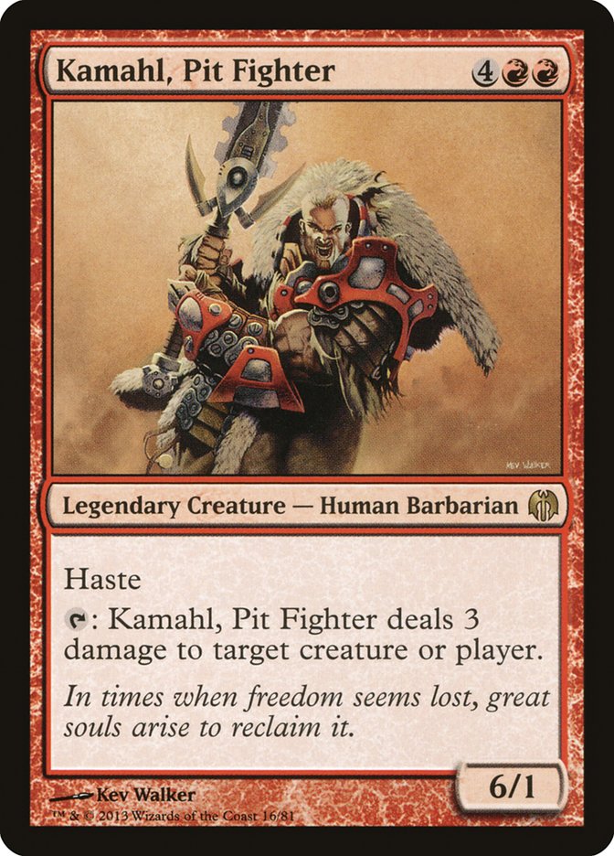 Kamahl, Pit Fighter [Duel Decks: Heroes vs. Monsters] | Empire Gaming NC