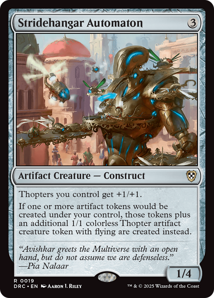Stridehangar Automaton [Aetherdrift Commander] | Empire Gaming NC