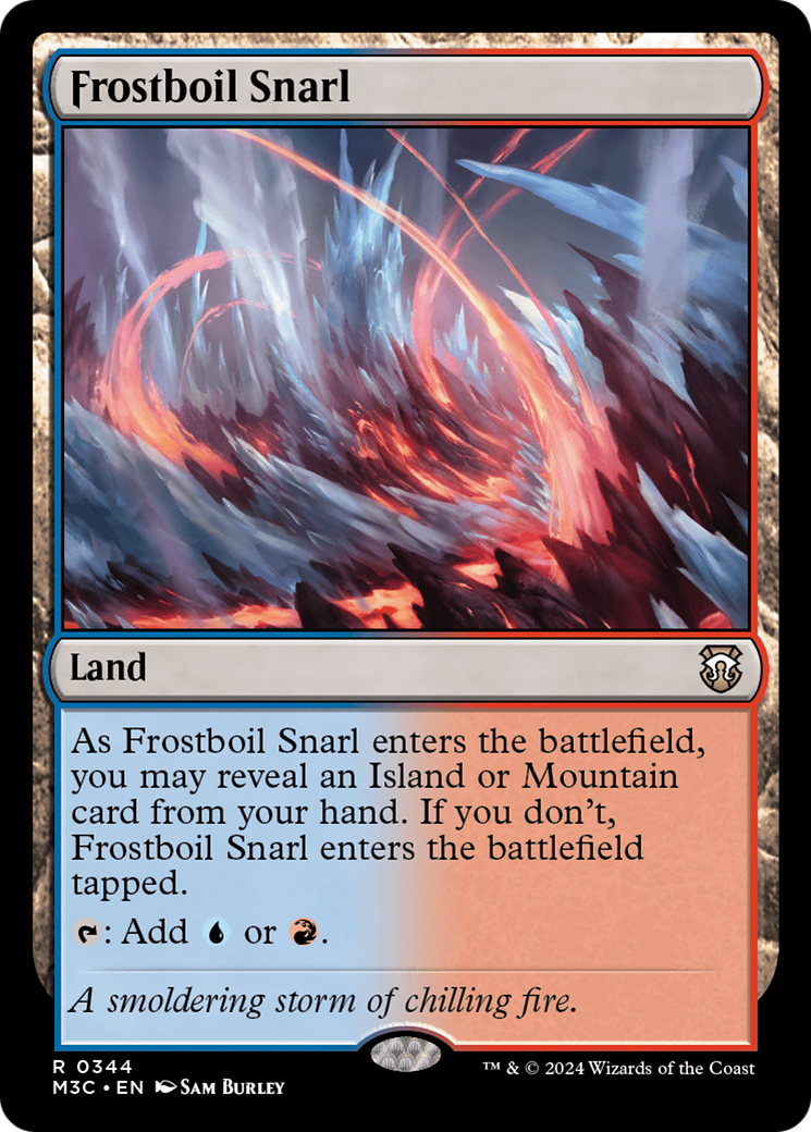 Frostboil Snarl (Ripple Foil) [Modern Horizons 3 Commander] | Empire Gaming NC