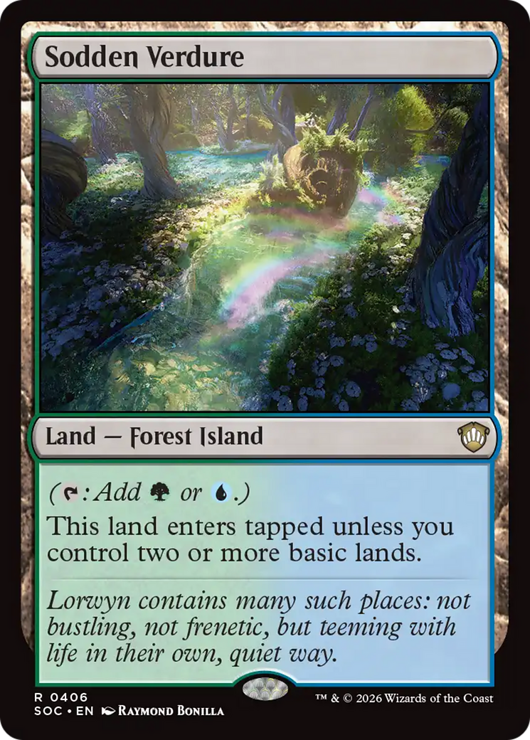 Sodden Verdure [Secrets of Strixhaven Commander] | Empire Gaming NC