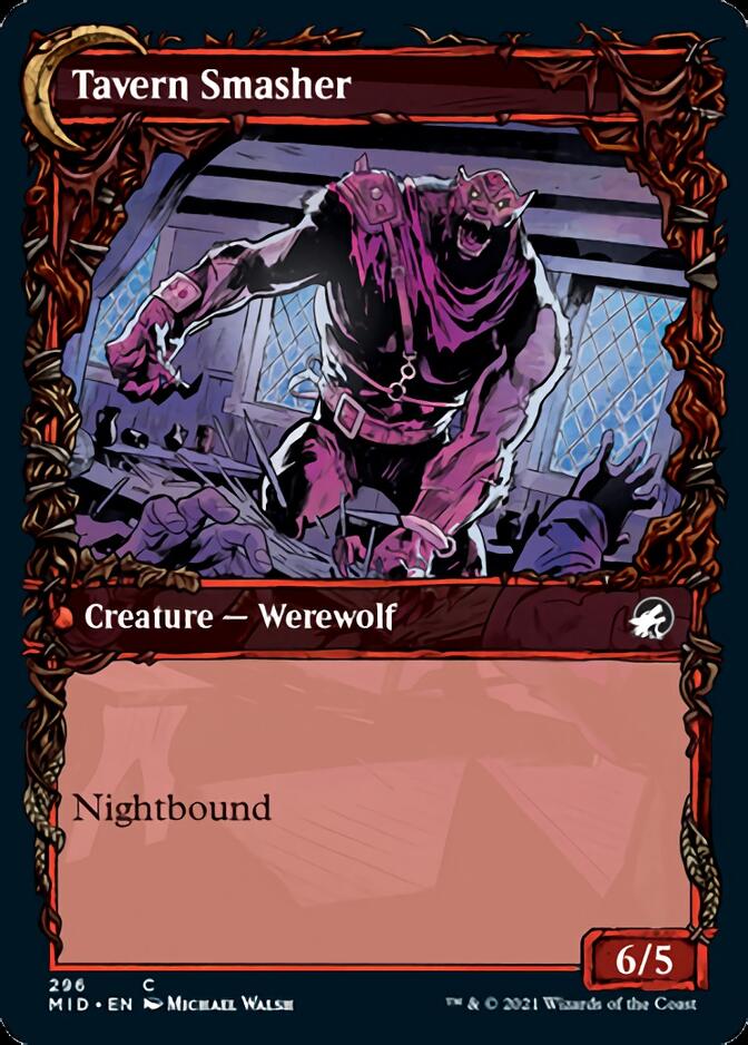 Tavern Ruffian // Tavern Smasher (Showcase Equinox) [Innistrad: Midnight Hunt] | Empire Gaming NC