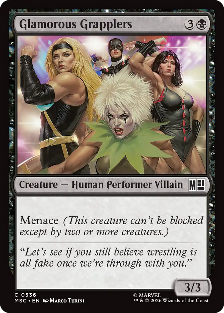 Glamorous Grapplers [Marvel Super Heroes Commander] | Empire Gaming NC