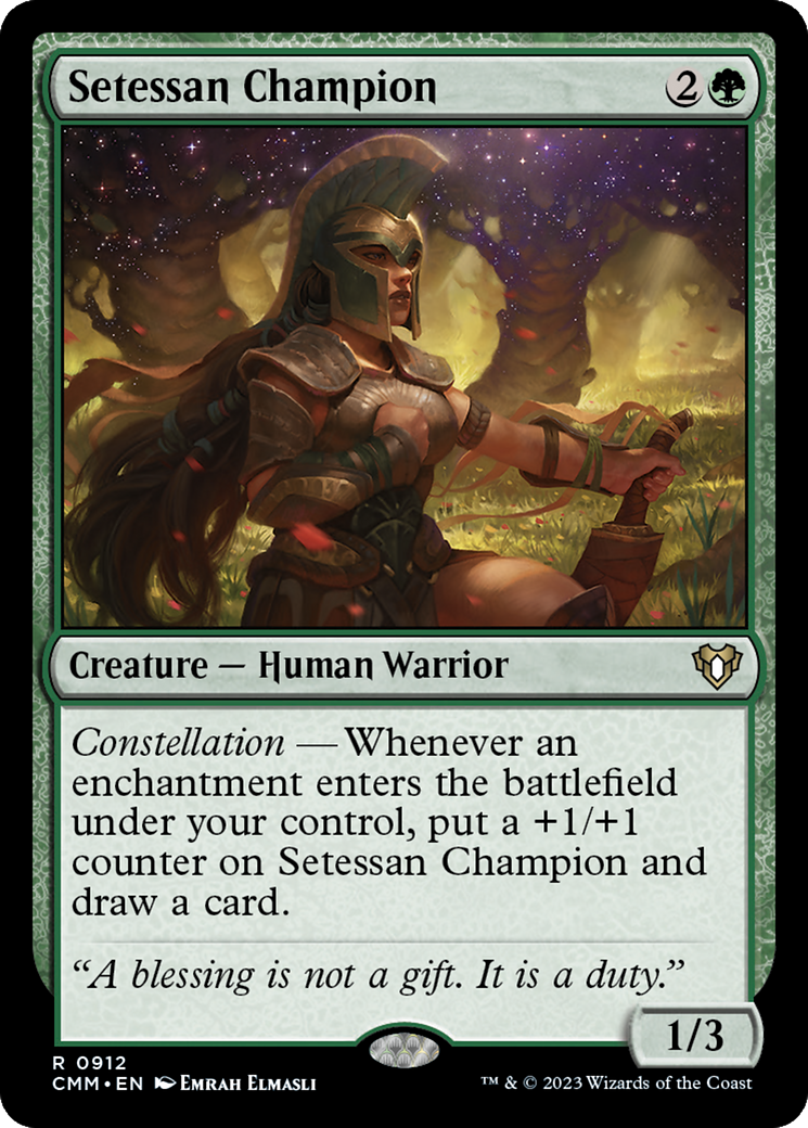 Setessan Champion [Commander Masters] | Empire Gaming NC