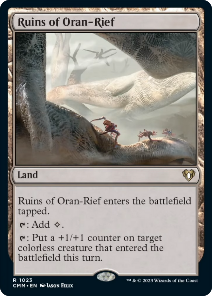 Ruins of Oran-Rief [Commander Masters] | Empire Gaming NC