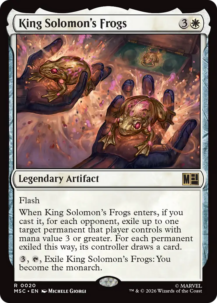 King Solomon's Frogs [Marvel Super Heroes Commander] | Empire Gaming NC