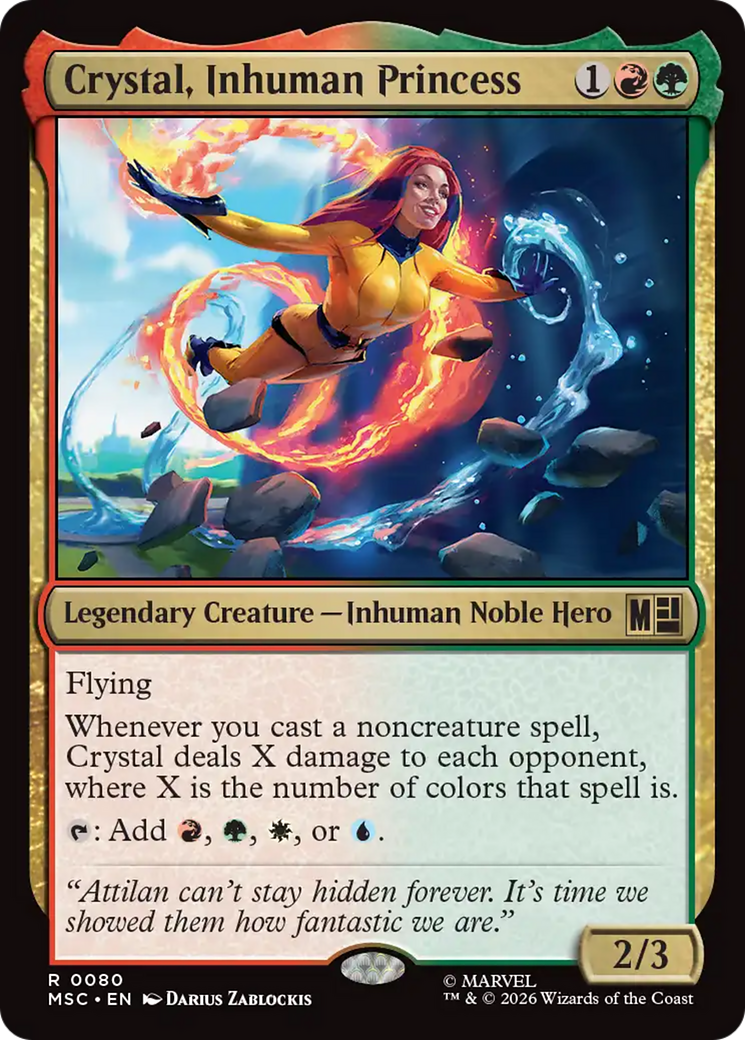 Crystal, Inhuman Princess [Marvel Super Heroes Commander] | Empire Gaming NC