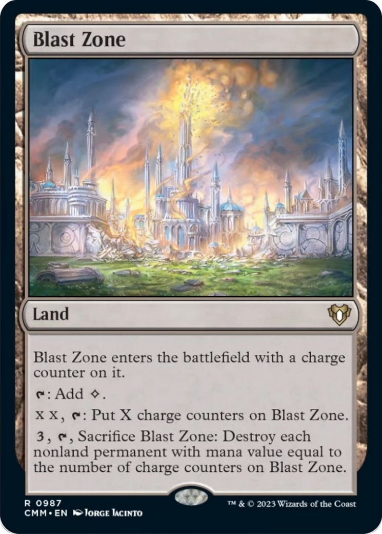 Blast Zone [Commander Masters] | Empire Gaming NC