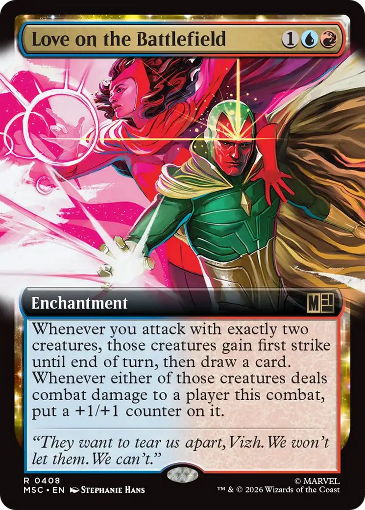 Love on the Battlefield (Extended Art) [Marvel Super Heroes Commander] | Empire Gaming NC