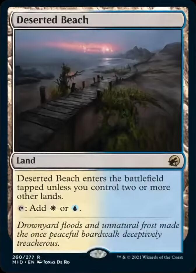Deserted Beach [Innistrad: Midnight Hunt] | Empire Gaming NC