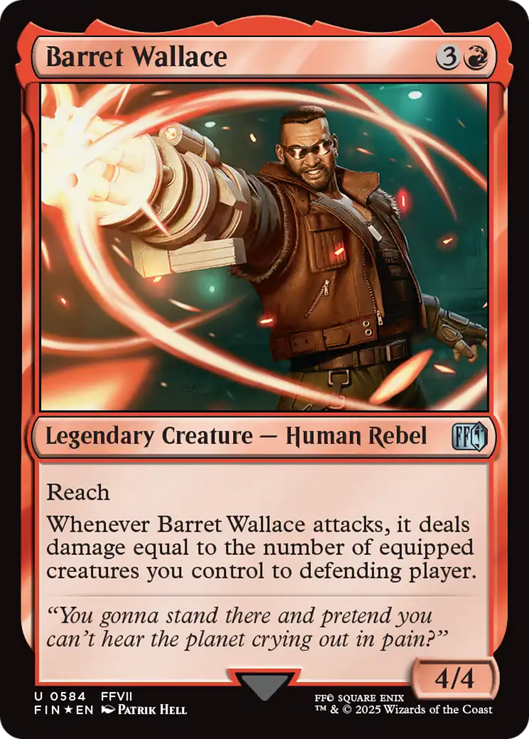 Barret Wallace (Surge Foil) [FINAL FANTASY] | Empire Gaming NC