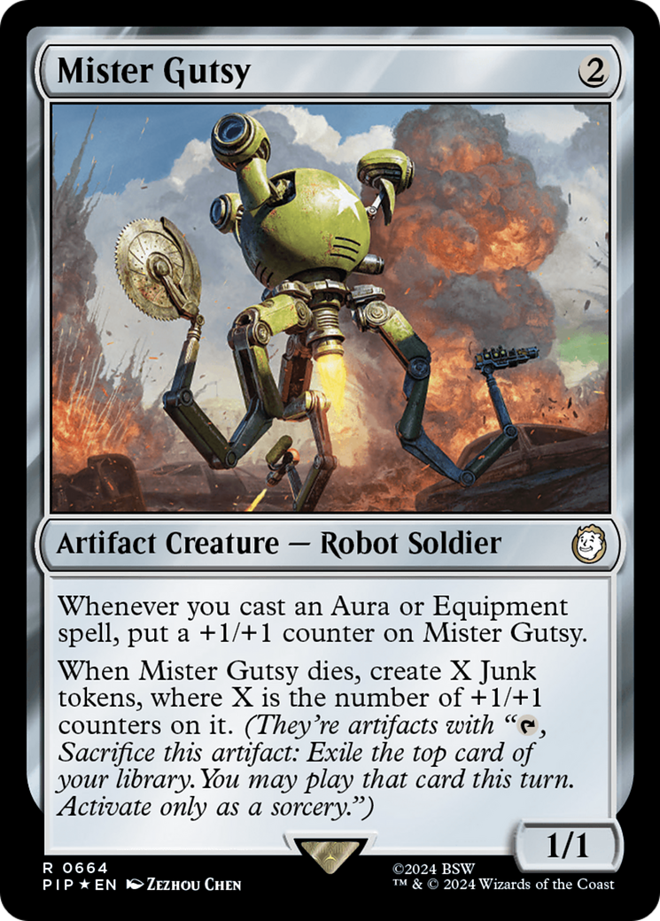 Mister Gutsy (Surge Foil) [Fallout] | Empire Gaming NC