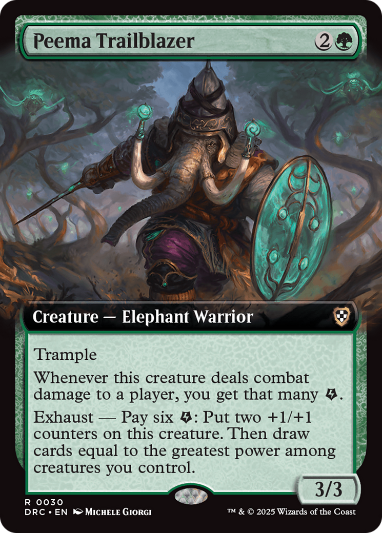 Peema Trailblazer (Extended Art) [Aetherdrift Commander] | Empire Gaming NC