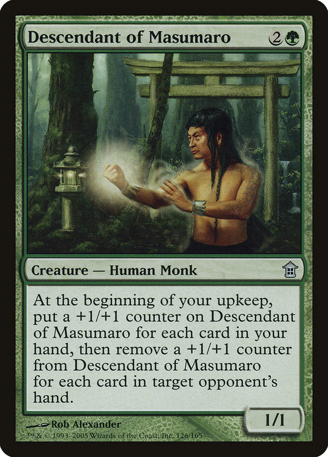 Descendant of Masumaro [Saviors of Kamigawa] | Empire Gaming NC