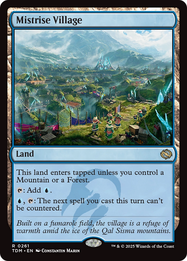 Mistrise Village [Tarkir: Dragonstorm] | Empire Gaming NC