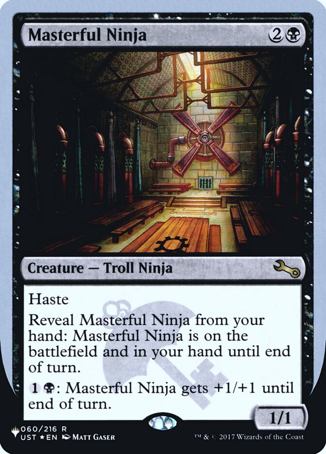 Masterful Ninja (Unfinity Foil Edition) [The List] | Empire Gaming NC