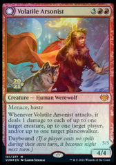 Volatile Arsonist // Dire-Strain Anarchist [Innistrad: Crimson Vow Prerelease Promos] | Empire Gaming NC