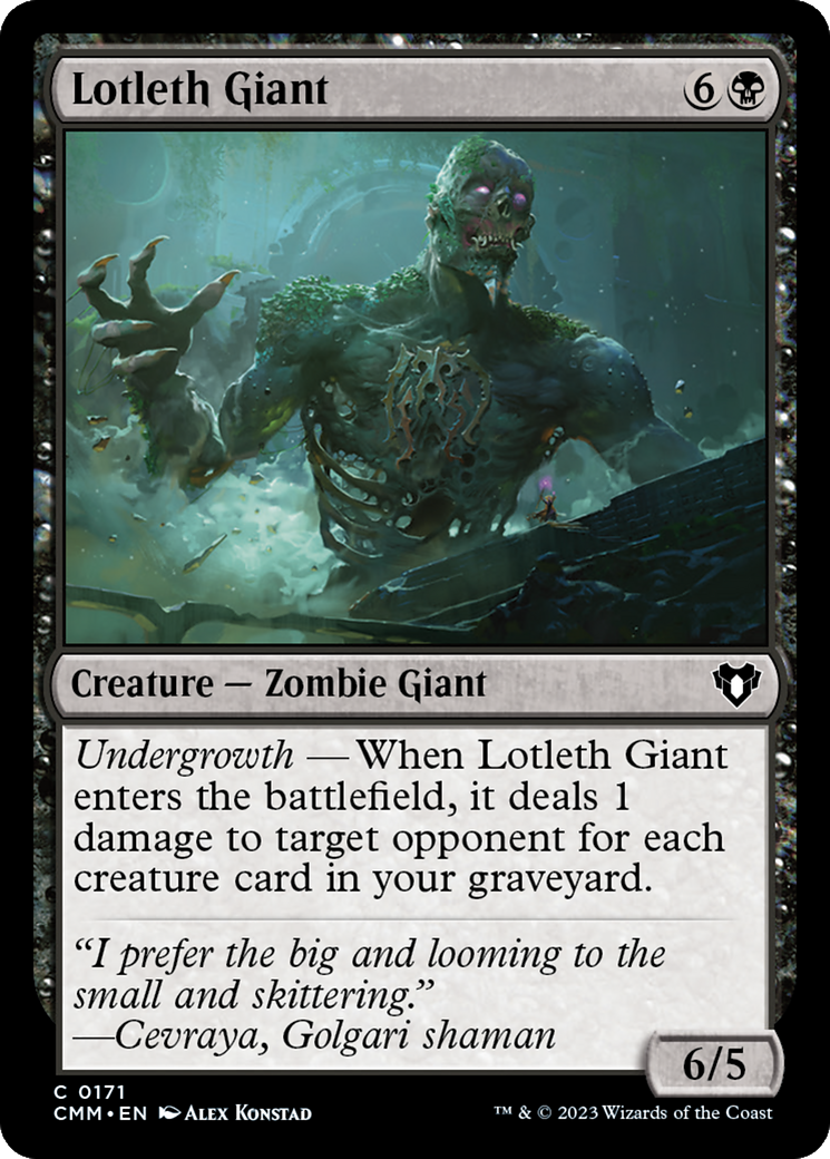 Lotleth Giant [Commander Masters] | Empire Gaming NC