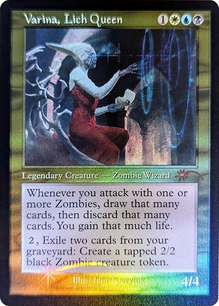 Varina, Lich Queen (Retro Frame) [Secret Lair Drop Series] | Empire Gaming NC