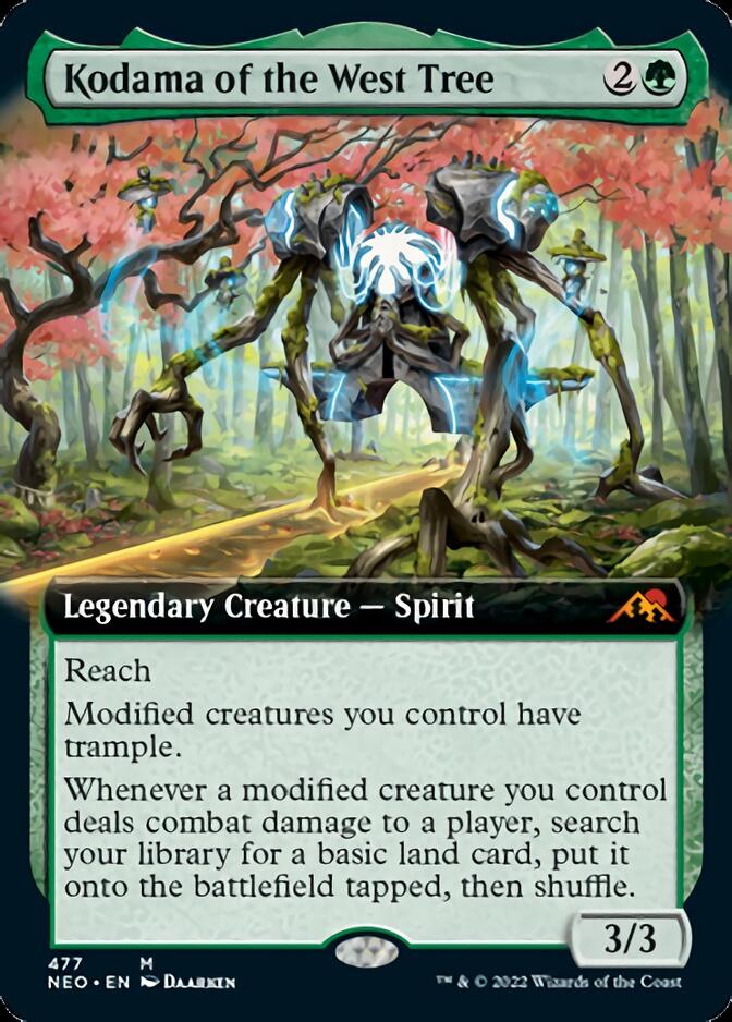 Kodama of the West Tree (Extended Art) [Kamigawa: Neon Dynasty] | Empire Gaming NC