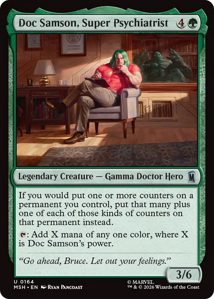 Doc Samson, Super Psychiatrist [Marvel Super Heroes] | Empire Gaming NC