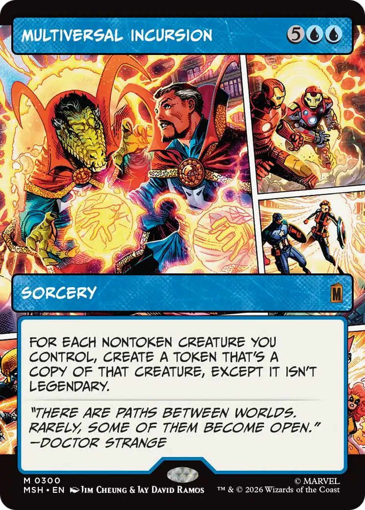 Multiversal Incursion (Borderless) [Marvel Super Heroes] | Empire Gaming NC