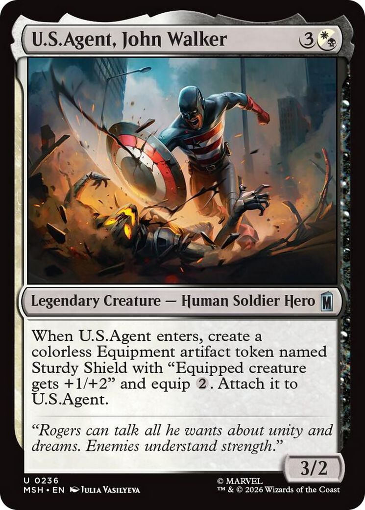 U.S.Agent, John Walker [Marvel Super Heroes] | Empire Gaming NC
