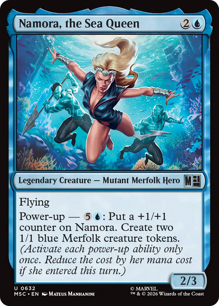 Namora, the Sea Queen [Marvel Super Heroes Commander] | Empire Gaming NC